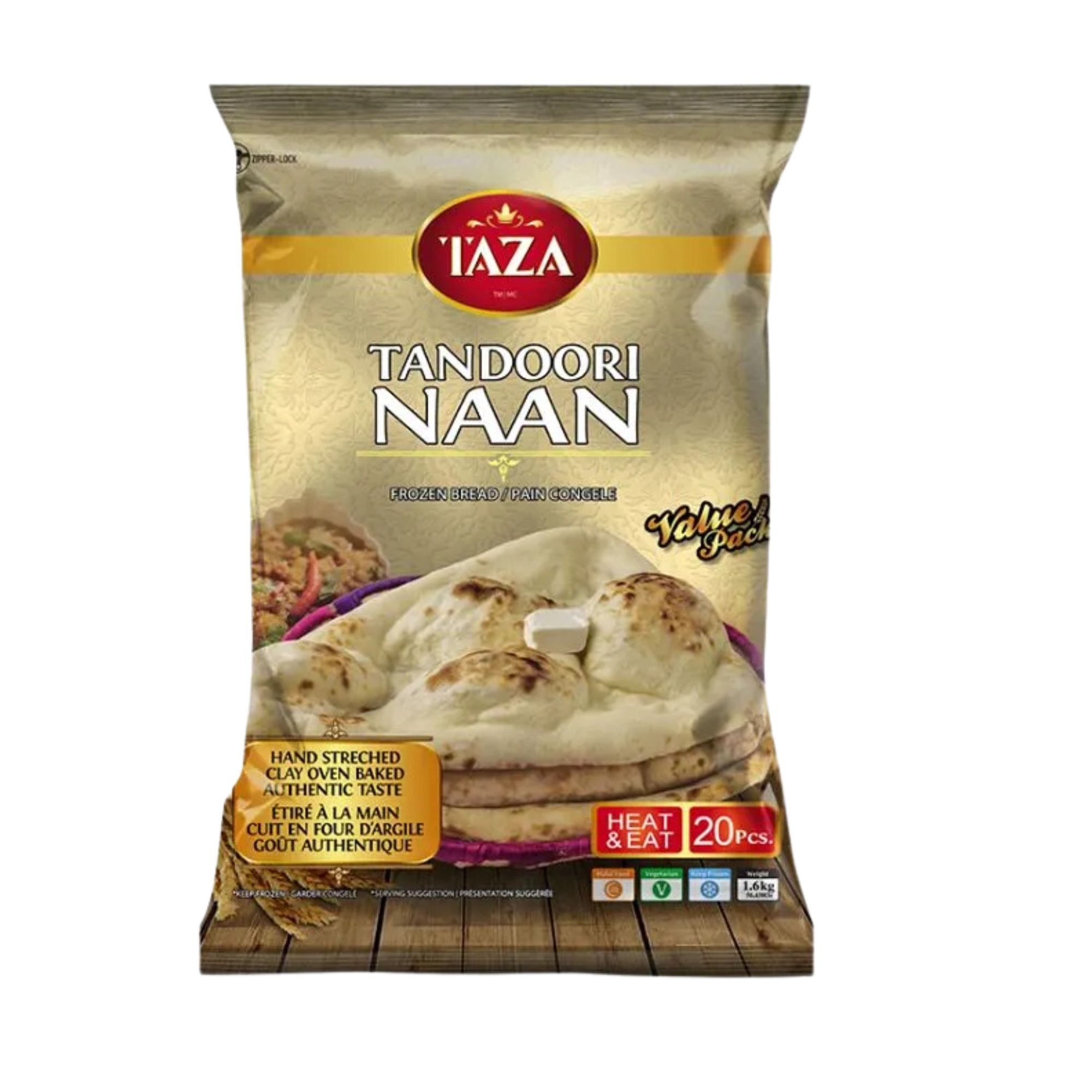 TAZA TANDOORI NAAN 20PC