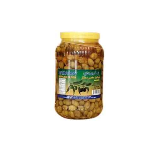 BAROODY GREEN OLIVES 1.8KG