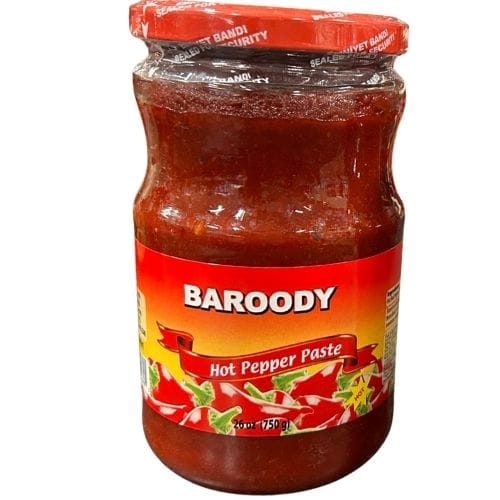 BAROODY HOT PEPPER PASTE 740g