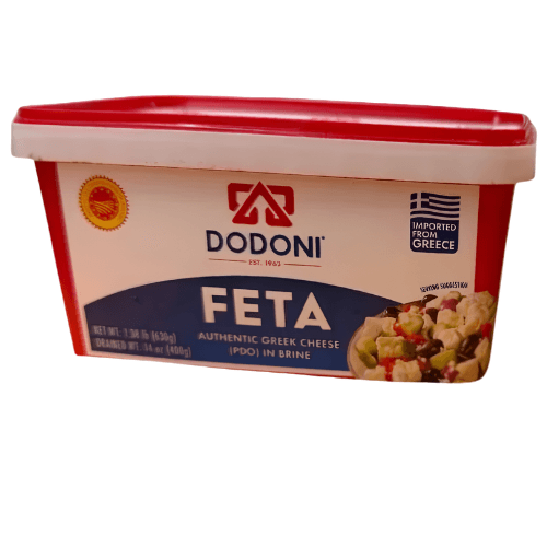 DODONI GREEK FETA TUB 400g