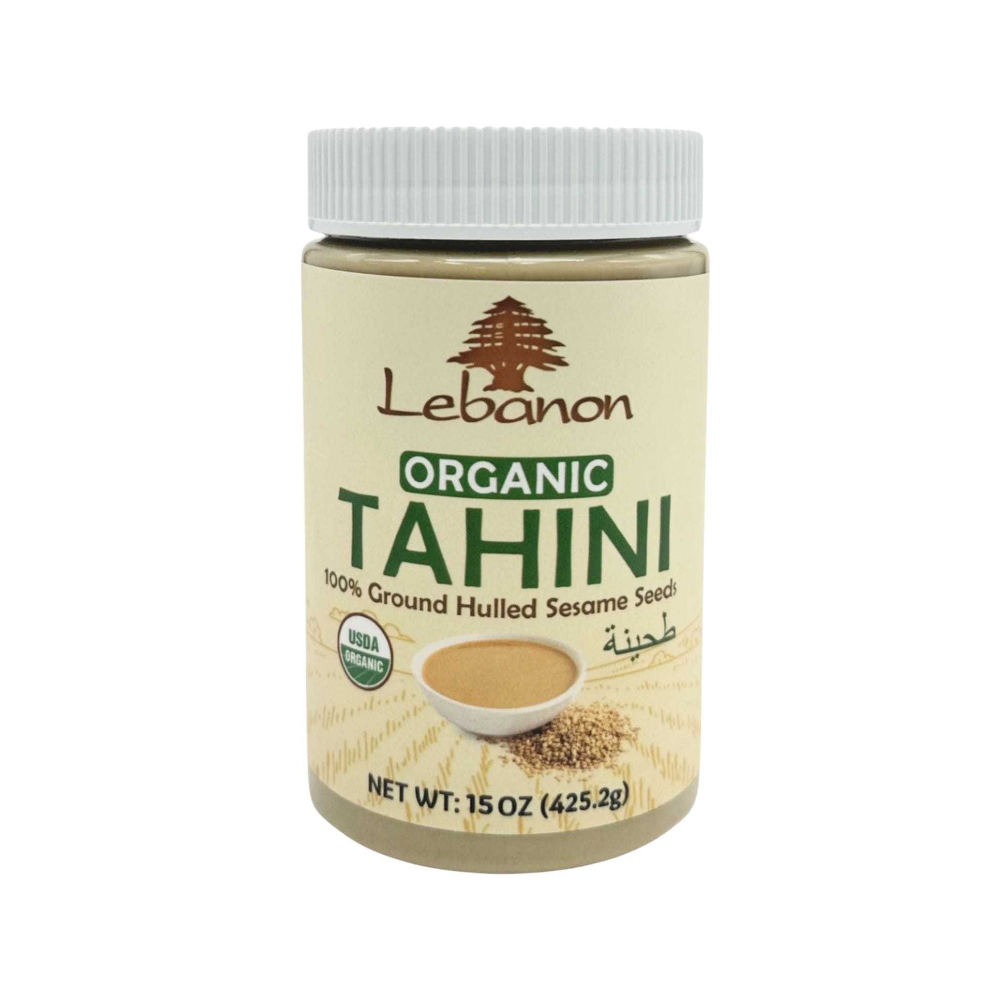 LEBANON TAHINI ORGANIC 15OZ