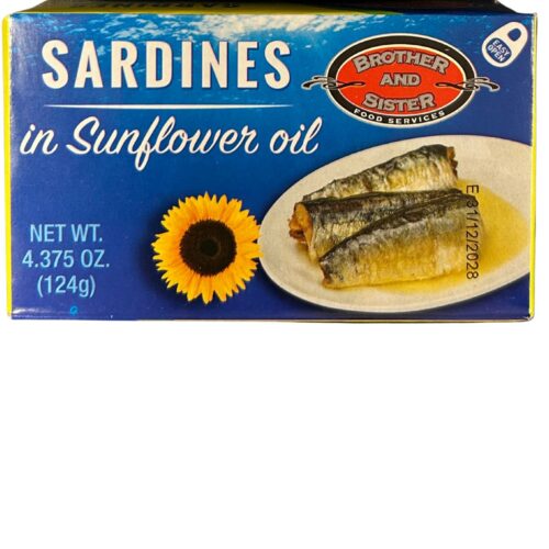 B&S SARDINES IN SUNFLOWER OIL