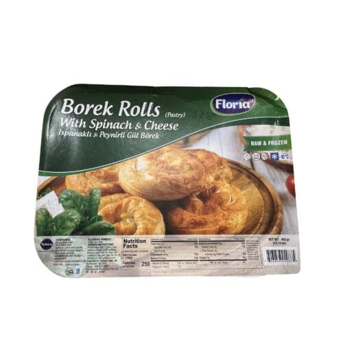 FLORIA BOREK PASTRY ROLLS W/SPINACH 400g