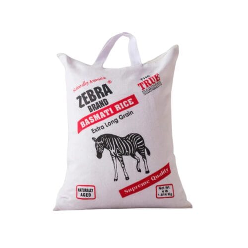 ZEBRA BASMATI RICE 4 lb