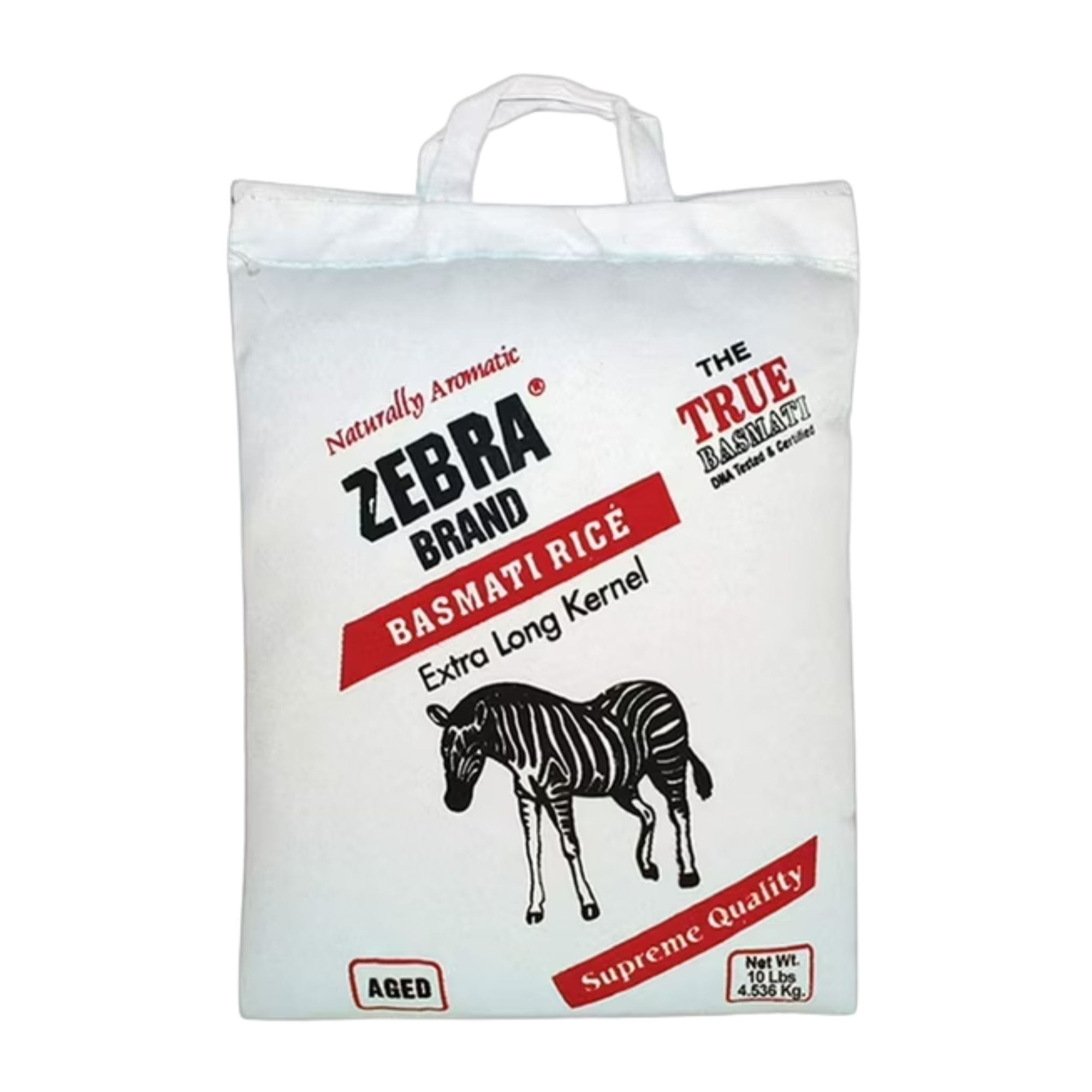 ZEBRA BASMATI RICE 10LB