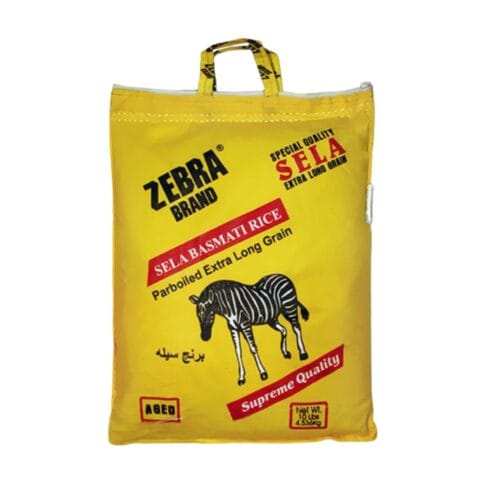 ZEBRA PARBOILED SELA RICE