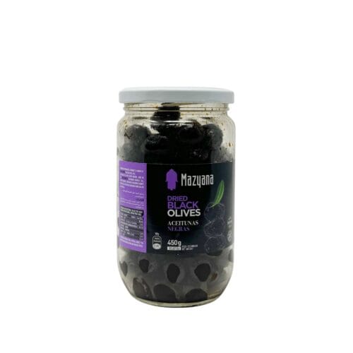 MAZYANA DRIED BLACK OLIVES 450G