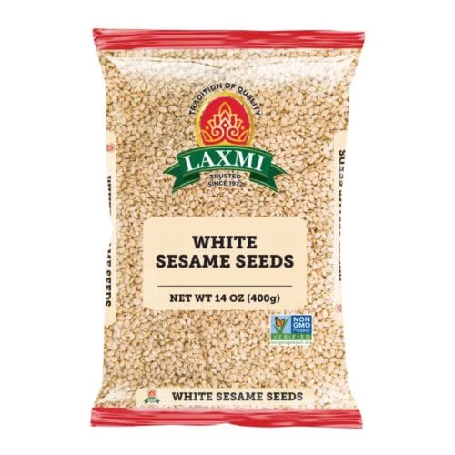 LAXMI WHITE SESAME SEEDS 400GM