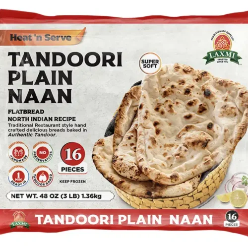 LX TANDOORI PLAIN NAAN 16PC