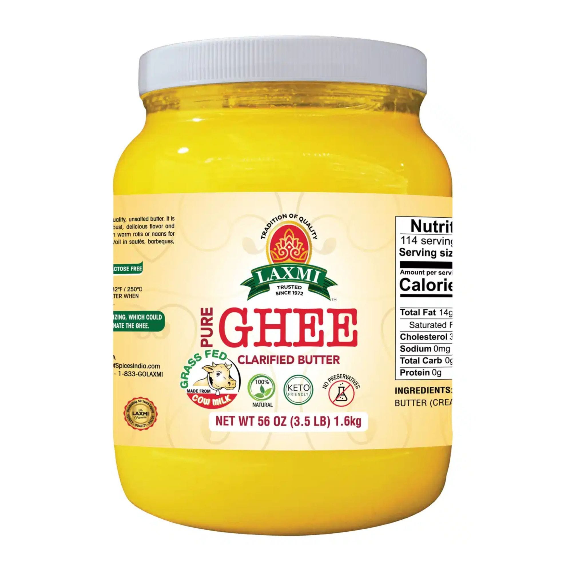 LX GHEE COW MILK FAT 3.5LB