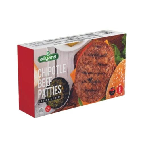 ALIYANS CHIPOTLE BEEF PATTIES
