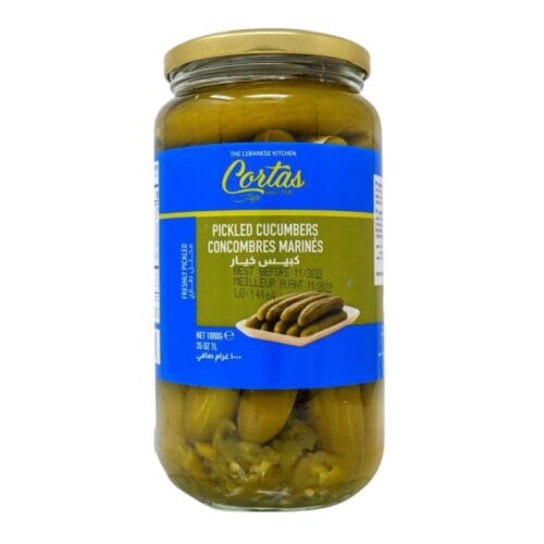 CORTAS CUCUMBER PICKLES 35oz