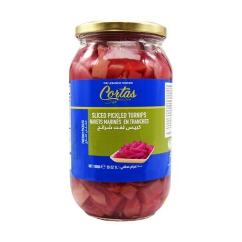 CORTAS PICKLE SLT TURNIPS 36oz