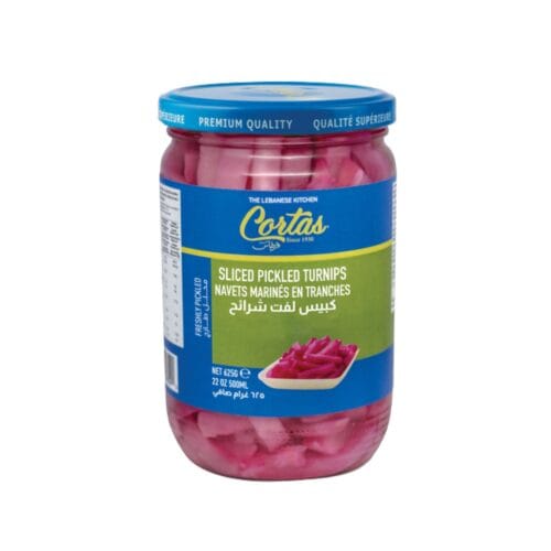 CORTAS PICKLED TURNIPS SLICED