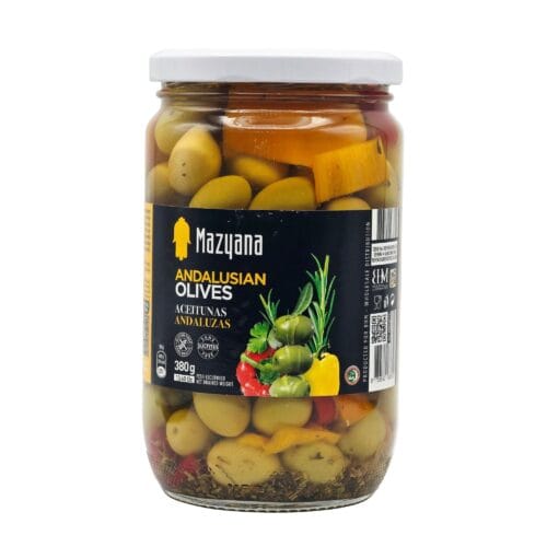 MAZYANA ANDALUSIAN GREEN OLIVES