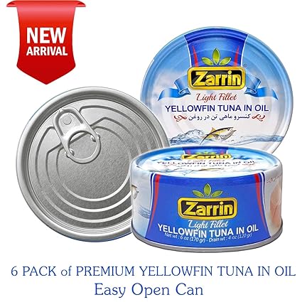 ZARRIN TUNA IN SUNFLOWER OIL 170G