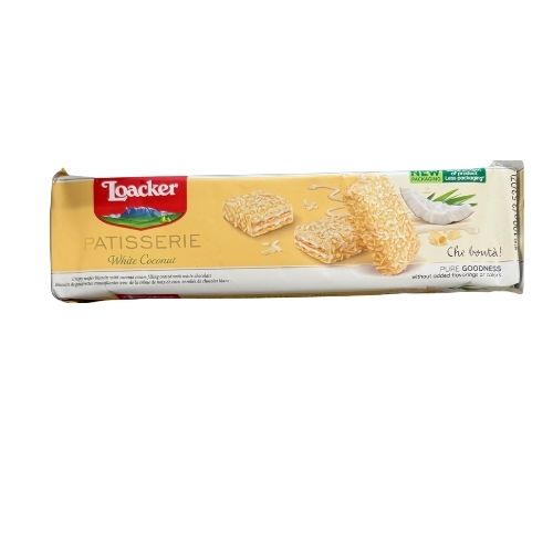 LOACKER GP PATISSERIE WWHITE COCONUT 100G