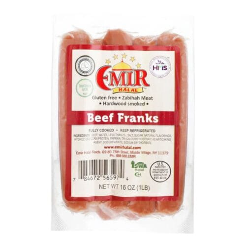 EMIR BEEF FRANKS 1lb