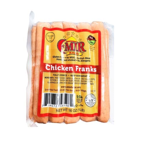 EMIR CHICKEN FRANKS 1lb