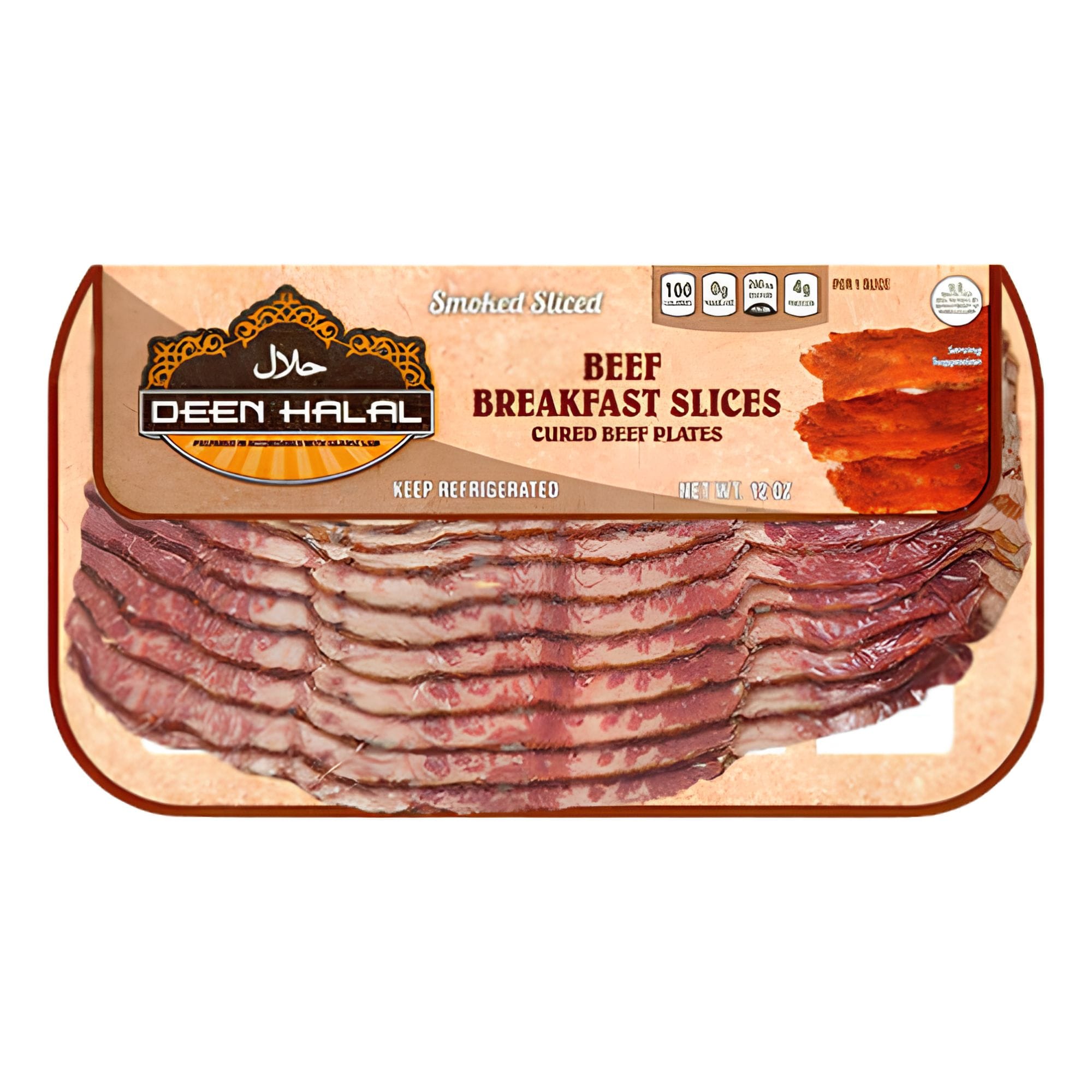 DEEN HALAL BEEF BREAKFAST 12oz