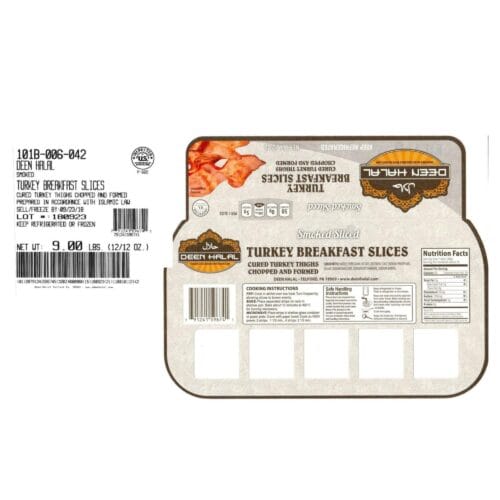DEEN HALAL TURKEY BREAKFAST