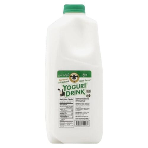 Karoun Yogurt Drink MINT HALF GAL