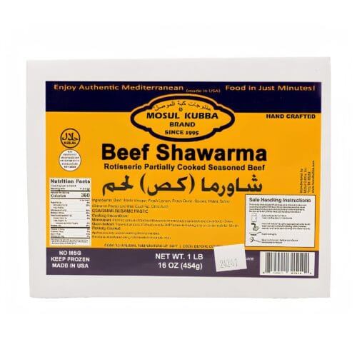 MOSUL BEEF SHAWARMA 1LB