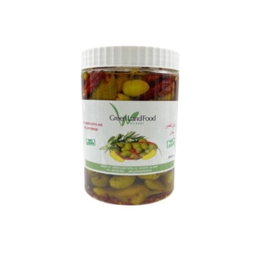 GL OLIVES SPICY 2.2LB