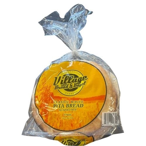 VILLAGE THICK 8" 6/PACK WHITE