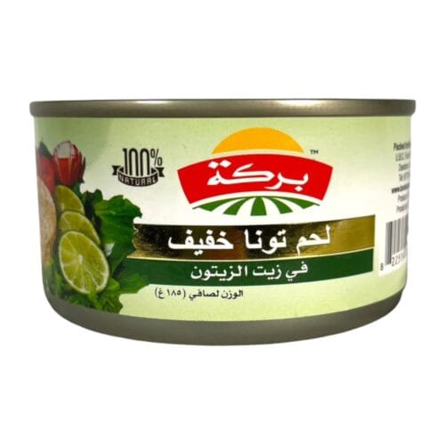 BARAKA LIGHTMEAT TUNA IN OLIVE OIL 185g