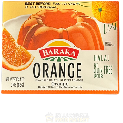 BARAKA ORANGE JELLO
