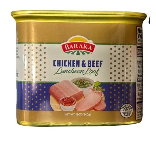 BARAKA CHICKEN & BEEF LUNCHEON