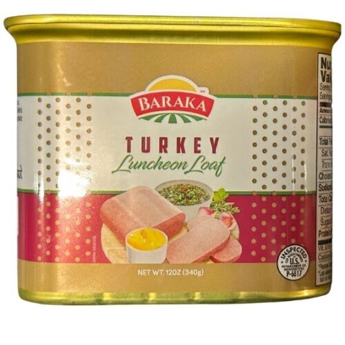 BARAKA TURKEY LUNCHEON 12OZ