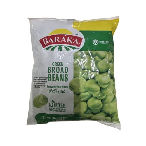 BARAKA GREEN FAVA BEANS 400Gm