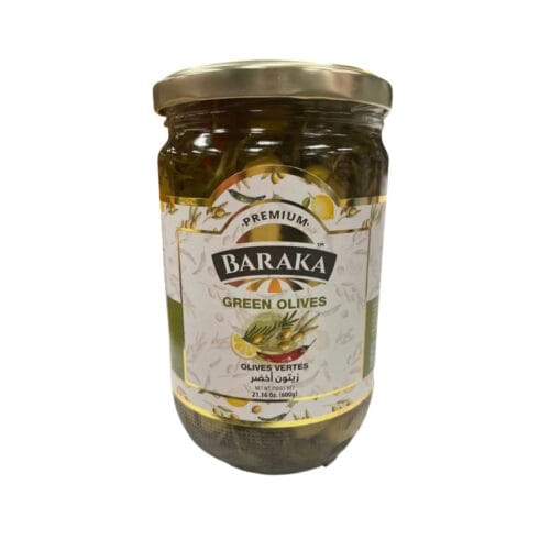 BARAKA PREMIUM GREEN OLIVES