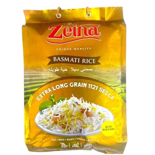 ZEINA RICE SELLA BASMATI 10 lb