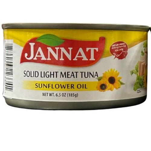 JANNAT TUNA IN SUNFLWER OIL