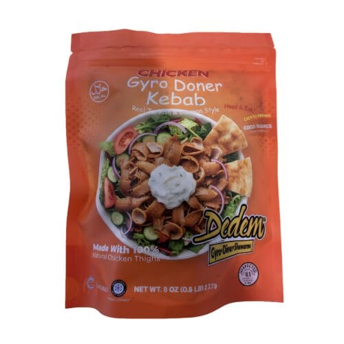 DEDEM CHICKEN GYRO DONER KEBAB 8OZ