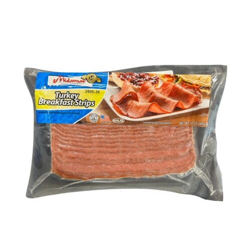 MIDAMAR TURKEY BREAKFAST STRIP 12OZ