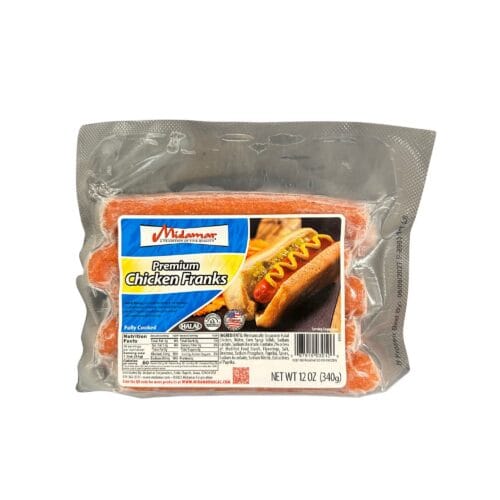 MIDAMAR CHICKEN FRANKS 12oz