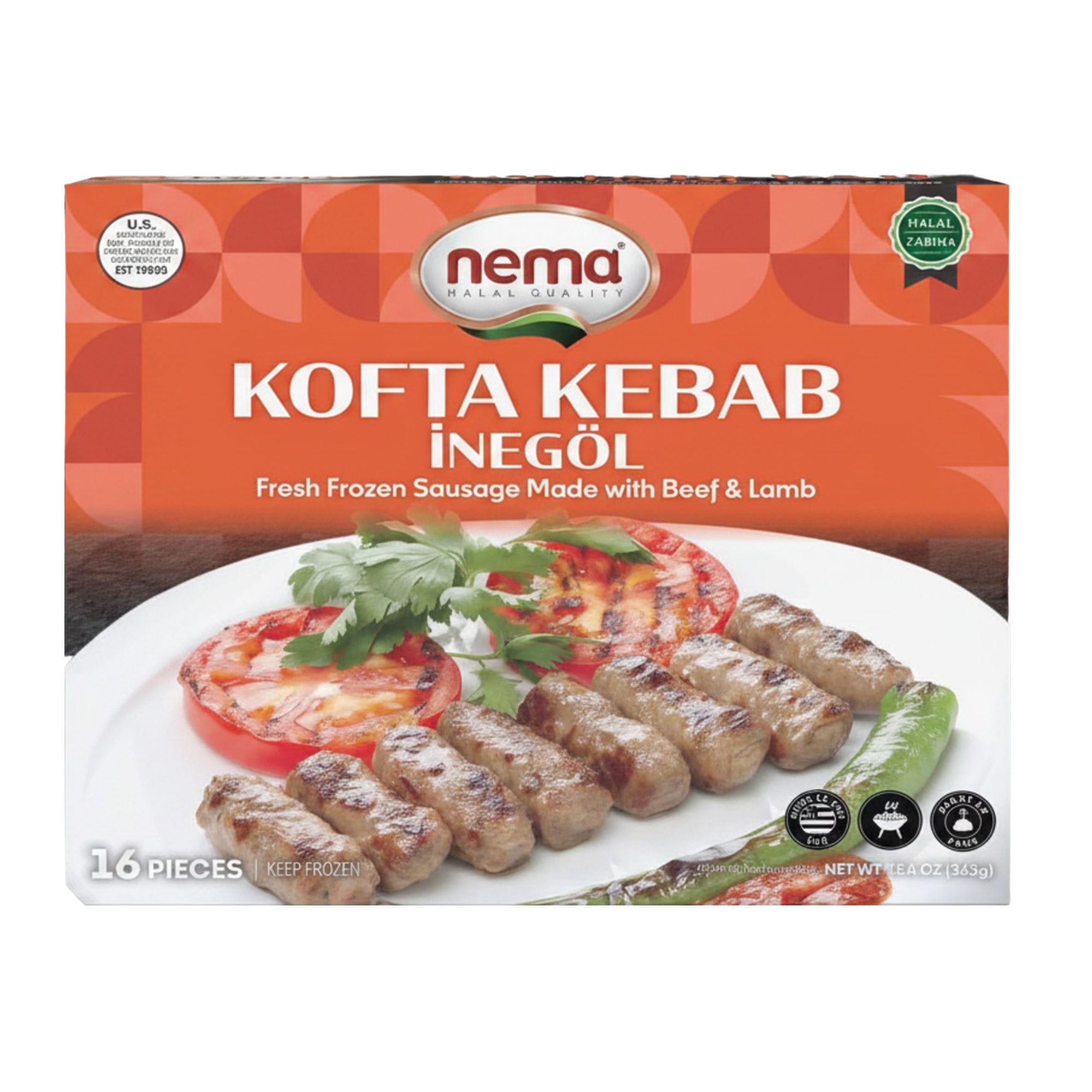 NEMA KOFTA KEBAB (INEGOL KOFTE) 12.80 oz