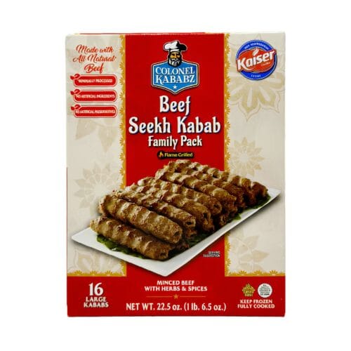 COLONEL BEEF SEEKH KEBAB FP 636GM