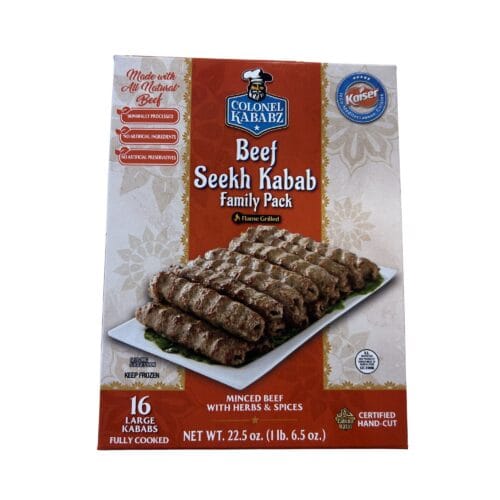 COLONEL BEEF SEEKH KEBAB FP 636GM