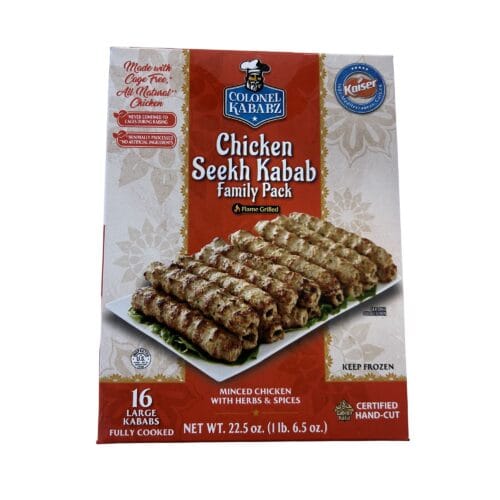 COLONEL CHICKEN SEEKH KEBAB FP 63GM
