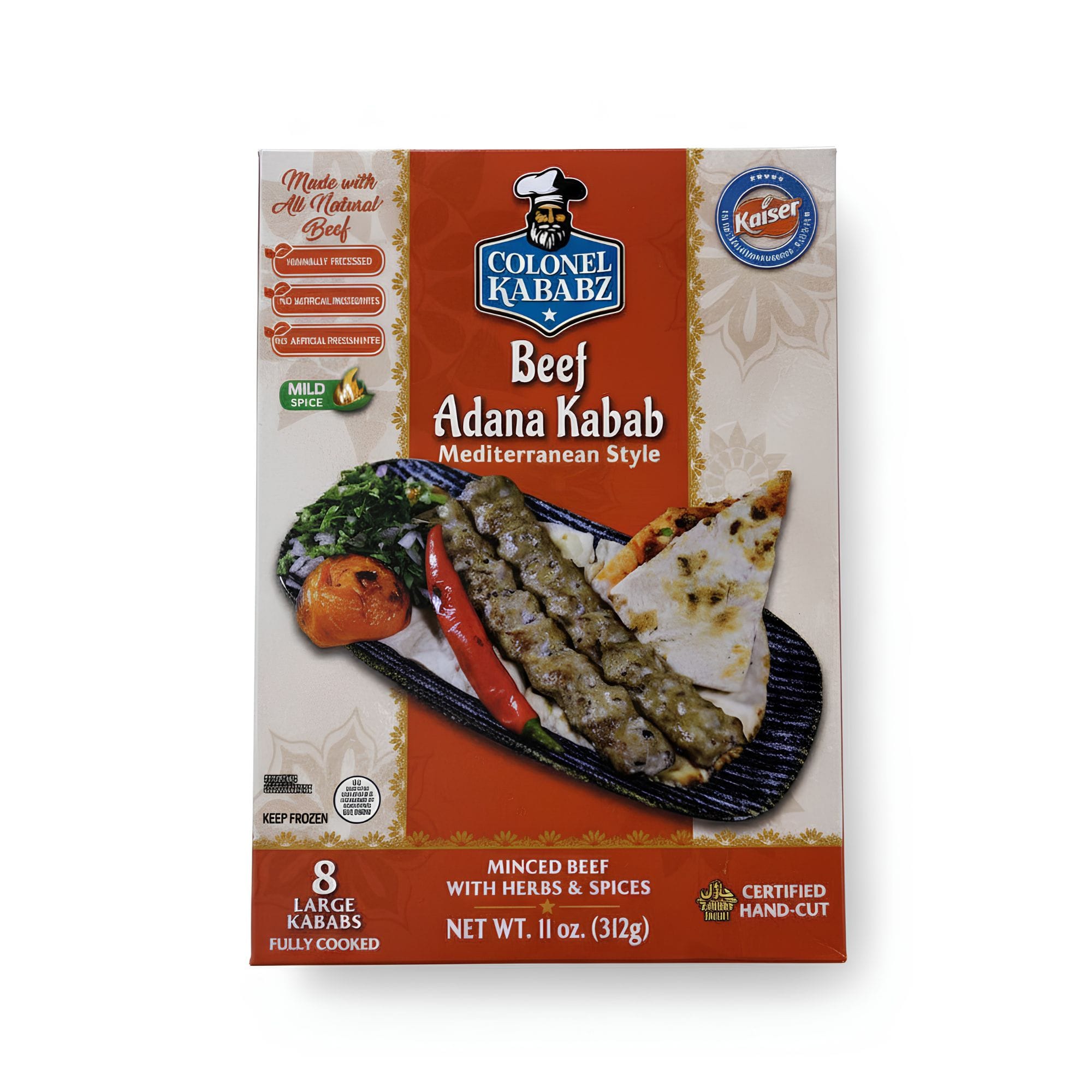 COLONEL BEEF SEEKH KABAB 320 G