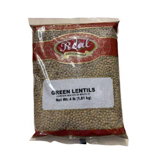 REAL GREEN LENTILS 4LB