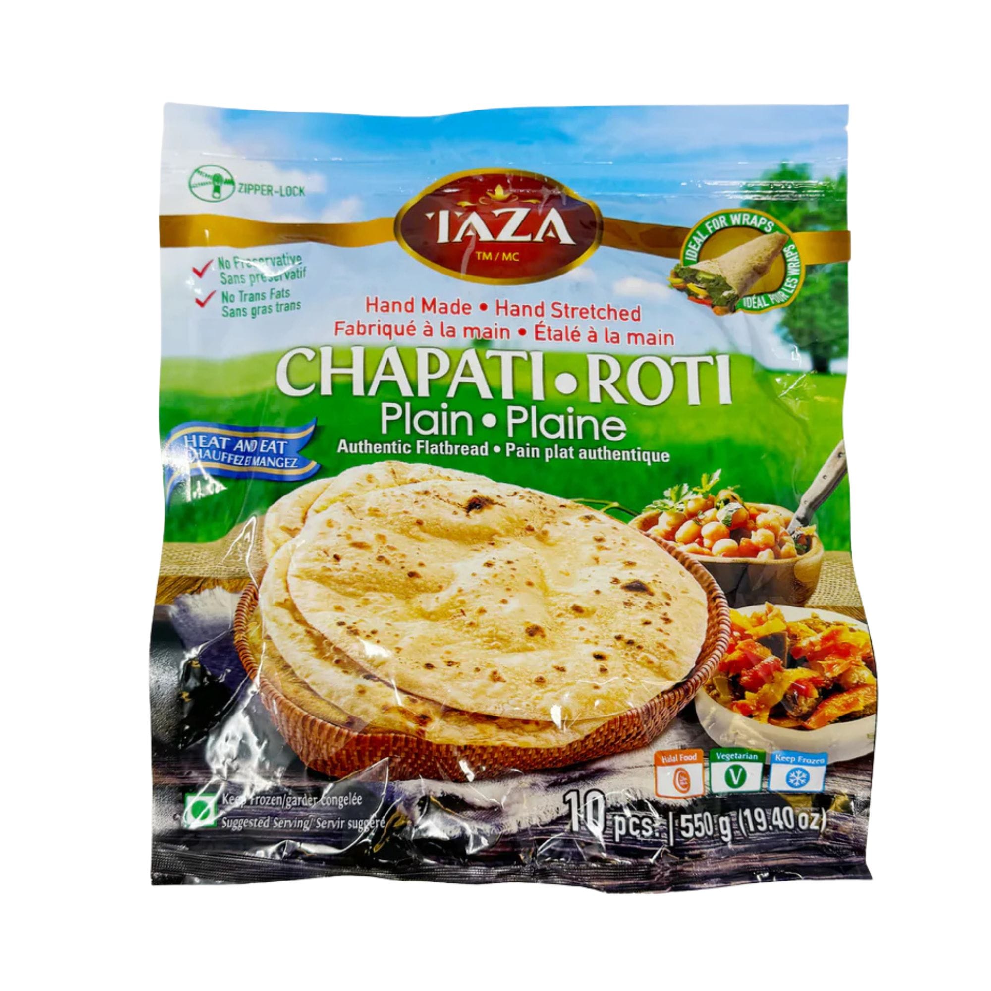 TAZA CHAPATTI ROTI 10PC