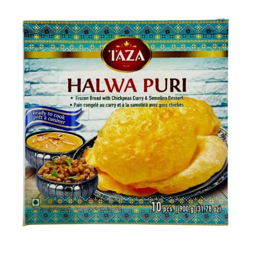 TAZA HALWA PURI w/CHOL 10pc