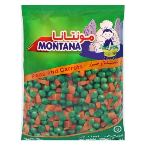 MONTANA PEAS AND CARROTS 400g