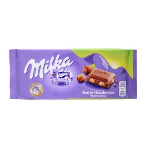 Milka Whole Hazelnuts 95g